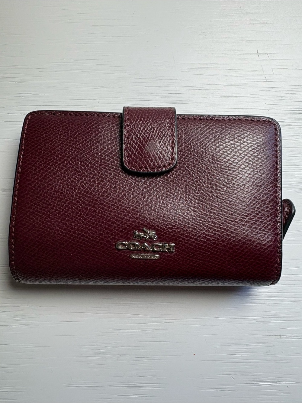 Coach Burgundy Red Wallet